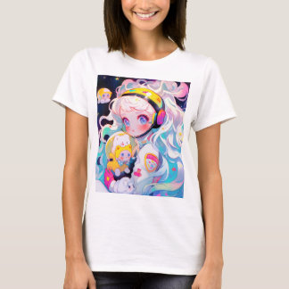 Adorable Kawaii Anime Girl T-Shirt