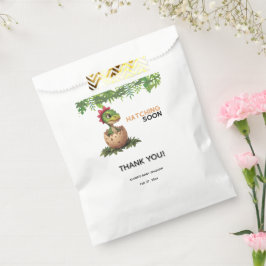 Adorable Kawaii Baby Dinosaur Hatching Geschenktütchen