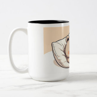 "Adorable kawaii bear Zweifarbige Tasse