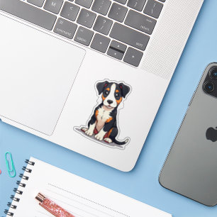 Adorable Kawaii Manchester Terrier Welpensticker Aufkleber
