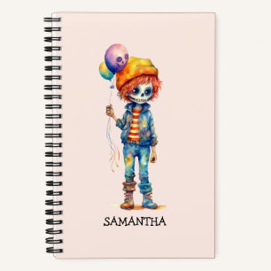 Adorable Kid Zombie - Niedliches Halloween (2) Notizbuch