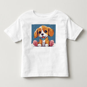 Adorable Kids spielend T - Shirt Design