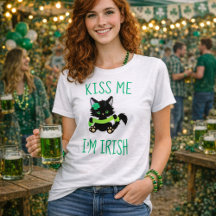 Adorable Kiss Me Ich bin Irish Kitten
