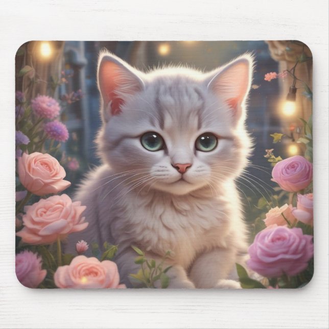Adorable Kitten Mousepad (Vorne)