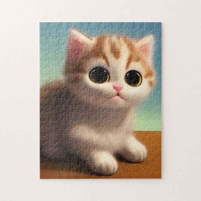 Adorable Kitten Puzzle (Vertikal)