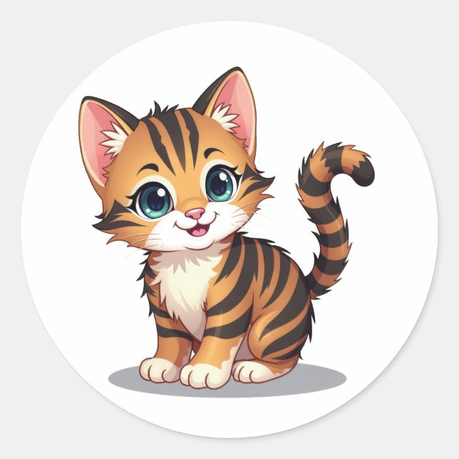 Adorable Kitten Stickers (Vorderseite)