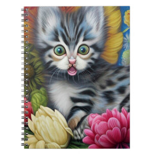 Adorable Kittens 5 Notizblock
