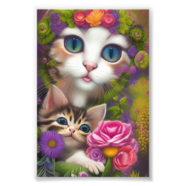 Adorable Kittens 8 Fotodruck (Vorne)