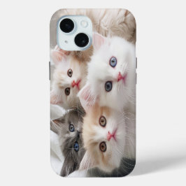 Adorable Kittens iPhone Case - Niedliches Cat Love