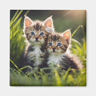 Adorable Kittens Magnet