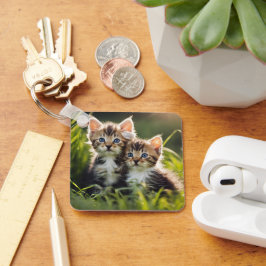 Adorable Kittens Schlüsselanhänger