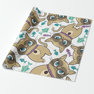 Adorable Kitty Cat Geschenkpapier