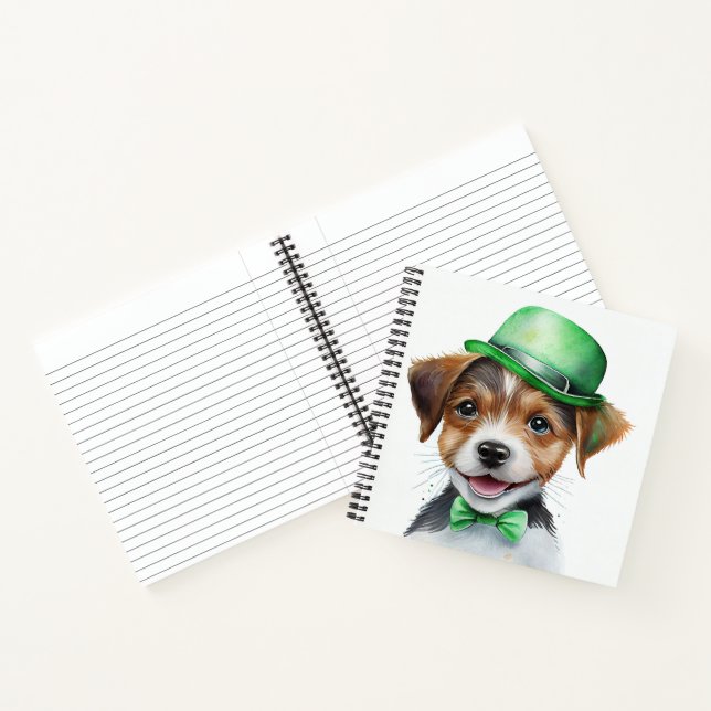 ADORABLE KLEINE WASSERFARBFLÜFFE PUPPENHUND NOTIZBUCH (Innenseite)