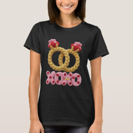 Adorable Knitted Wedding Rings XOXO  T-Shirt