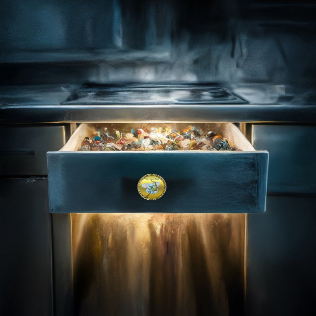 Adorable Koala Bär in einem Baum im Wald Keramikknauf (Von Creator hochgeladen)