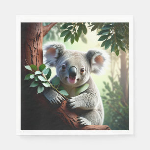 Adorable Koala Bear Serviette