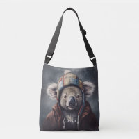 Adorable Koala mit niedlichem Hut, anpassbar
