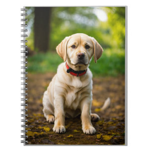 Adorable Labrador Hunde Illustration - Niedliche W Notizblock