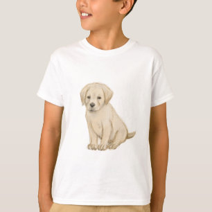 Adorable Labrador Welpenskizze T-Shirt