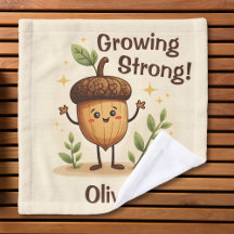 Adorable Lächeln Acorn wächst stark