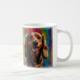 Adorable Lächeln Dackel Kunstmuseum Kaffeetasse