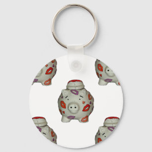 Adorable Lipstick Pig Schlüsselanhänger