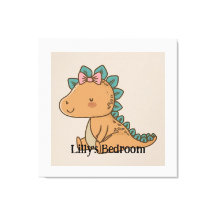 Adorable Little Girl Dinosaur - Niedliches Dino De