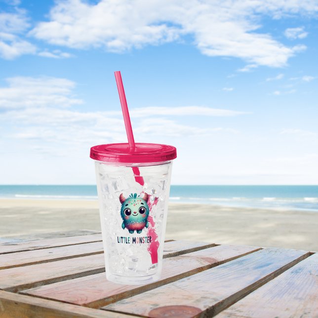 Adorable Little Monster Acryltrinkbecher (Von Creator hochgeladen)