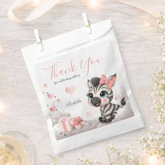 Adorable little zebra geschenktütchen