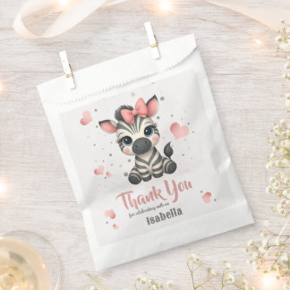 Adorable little zebra geschenktütchen