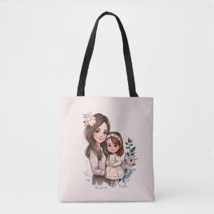 Adorable Mama und Tochterbank (3)