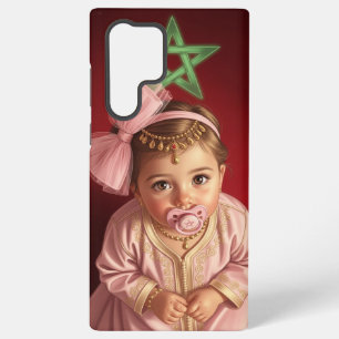 Adorable marokkanische Baby Girl Personalisiert Ph Samsung Galaxy Hülle
