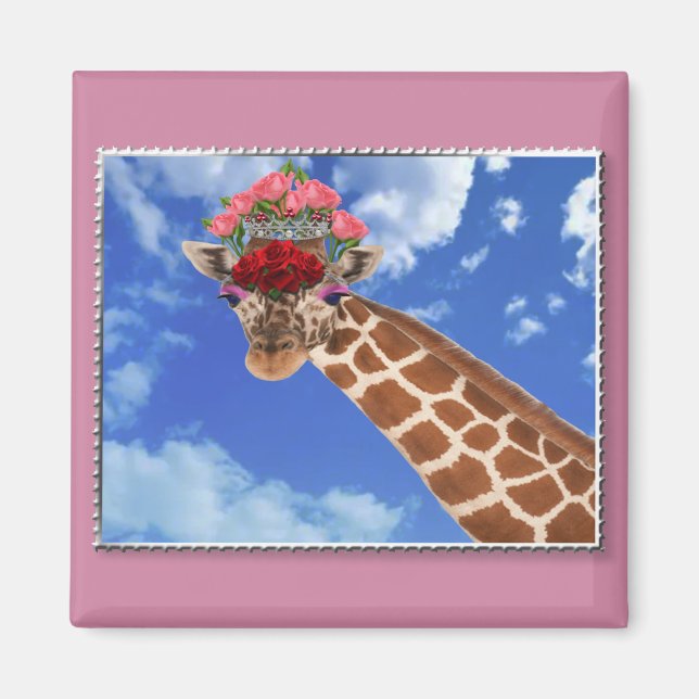 Adorable "Missy Giraffe" Magnet (Vorne)