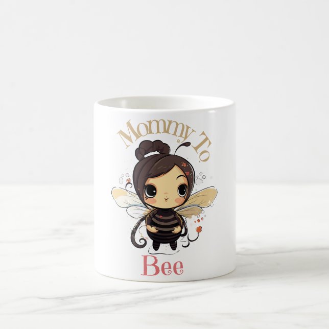 Adorable Mommy-to-Bee-Tasse Kaffeetasse (Mittel)