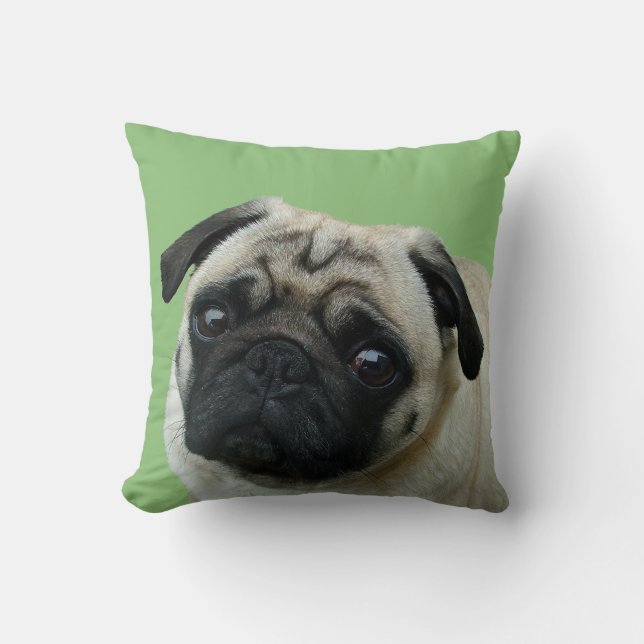 Adorable Mops American MoJo Pillows Kissen (Vorderseite)