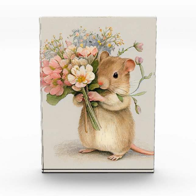Adorable Mouse Fotoblock (Vorderseite)