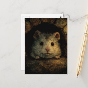 Adorable Mouse Postkarte