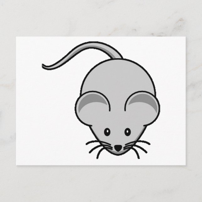 Adorable Mouse Postkarte (Vorderseite)