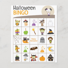 Adorable Mummy Girl Halloween BINGO Board!