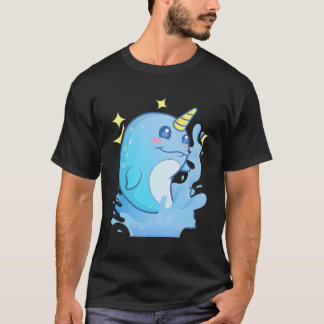 Adorable Narwhal das Einhorn des Meeres T-Shirt