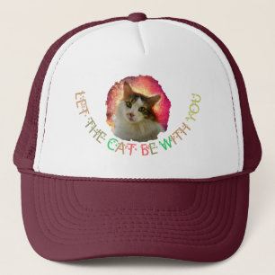 Adorable Niedlich Calico Cat Truckerkappe