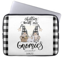 Adorable Niedlich Gnomes Black Buffalo Kariert