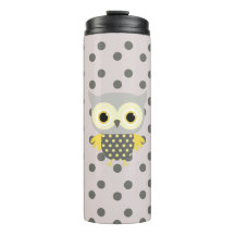 Adorable niedlich Owl Dots Muster Kinderzimmer Jun
