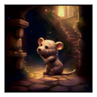 Adorable Niedliche Maus