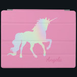 Adorable Ombre Unicorn Magisch iPad Hülle<br><div class="desc">Ein zauberhaftes Einhorn. Ein elegantes und raffiniertes Design.</div>