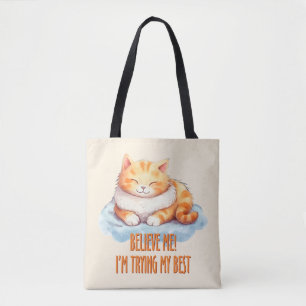 Adorable Orange Tabby Cat - Ich versuche mein Best