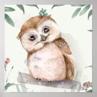 Adorable Owl Illustration