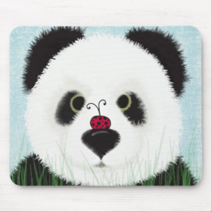 Adorable Panda Bear Mousepad