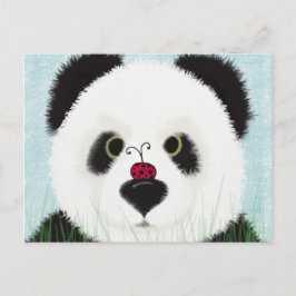 Adorable Panda Bear Postkarte