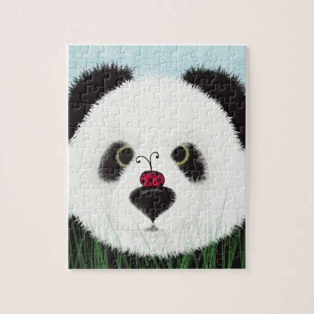 Adorable Panda Bear Puzzle (Vertikal)